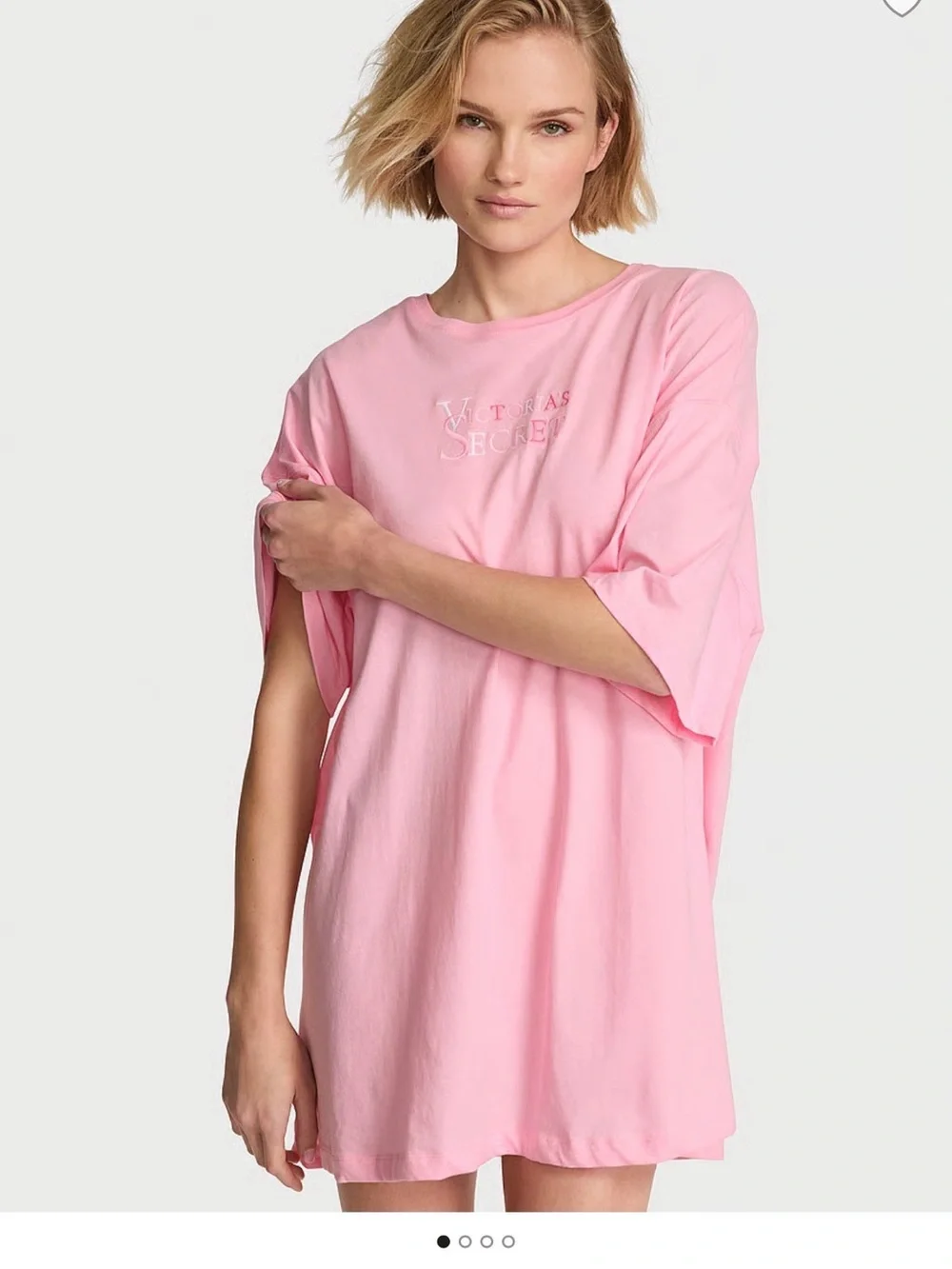 Victoria's Secret Pink Oversized Crewneck Sleep Tee